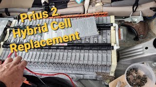 prius 2 hybrid cell replacement