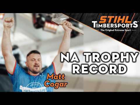 Matt Cogar sets North American record time at 2026 World Trophy event