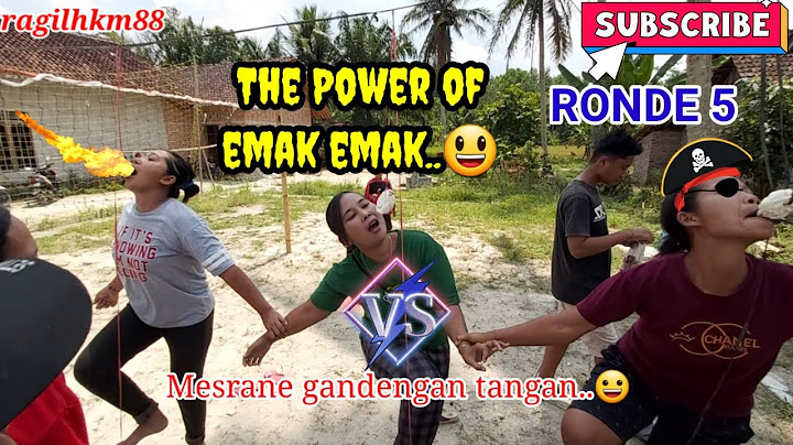 Lomba ibu ibu makan kerupuk #part 5