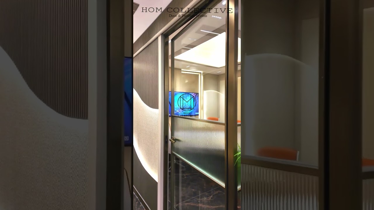 Glass Cabin with Swing Door  