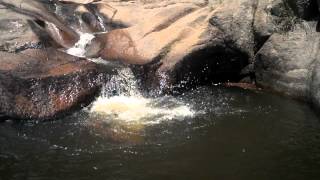 Natural water slides, San Isabel Colorado