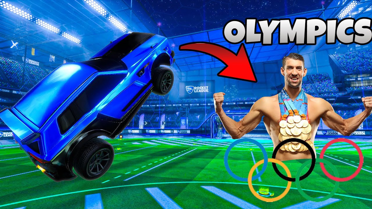 Winning a GOLD MEDAL In Rocket League Olympics
