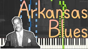 Cliff Jackson - Arkansas Blues 1965 (Blues / Stride Piano Synthesia)