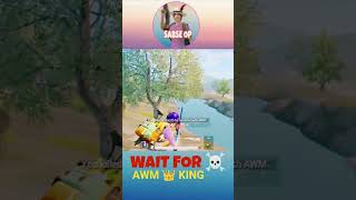 AWM 👑 KING #shortsfeed #trending #gameplayvideo #viral