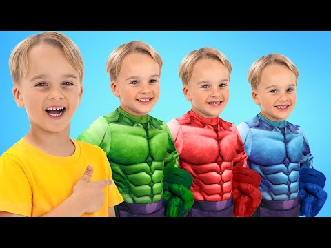 كريس وأليس يصطدمان! تعاونوا مع الأطفال!