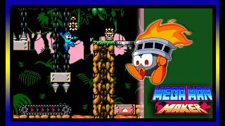 Mega Man Maker - Ignited Woodlands