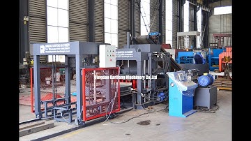QT4 18 Automatic hydraulic block machine production line