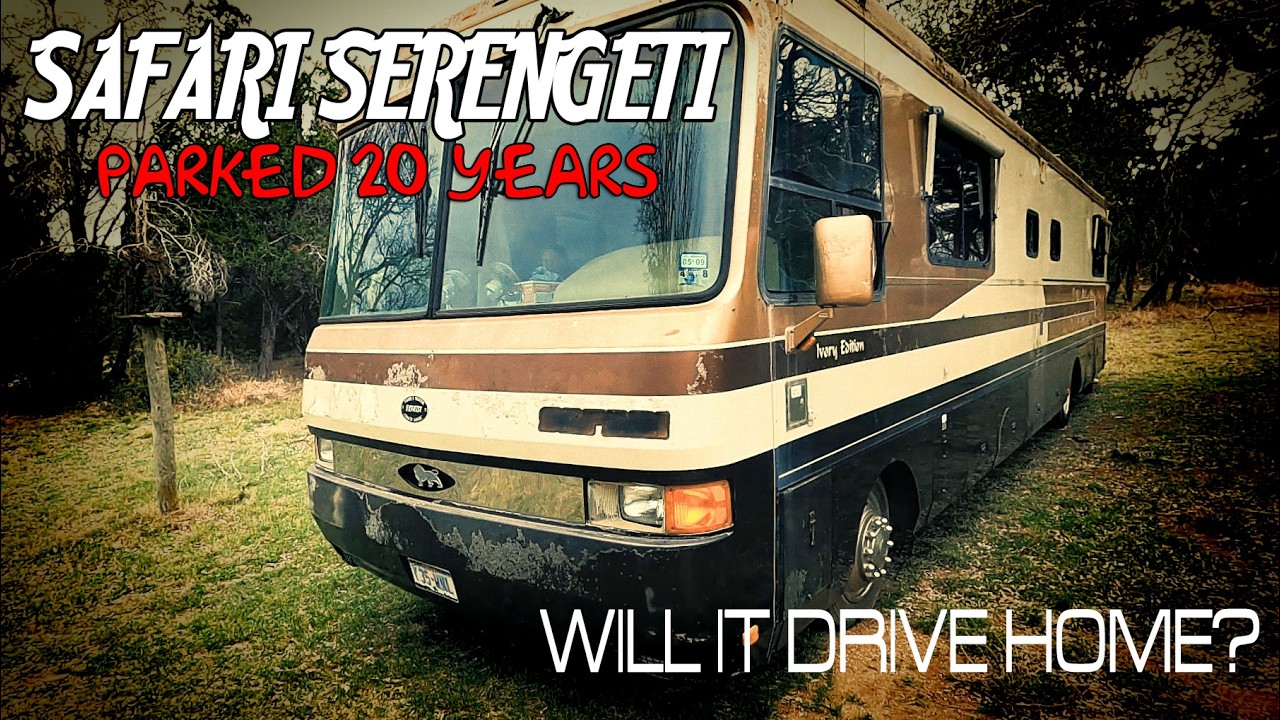1997 Safari Serengeti Diesel Pusher RV - WILL IT DRIVE? - Part 2