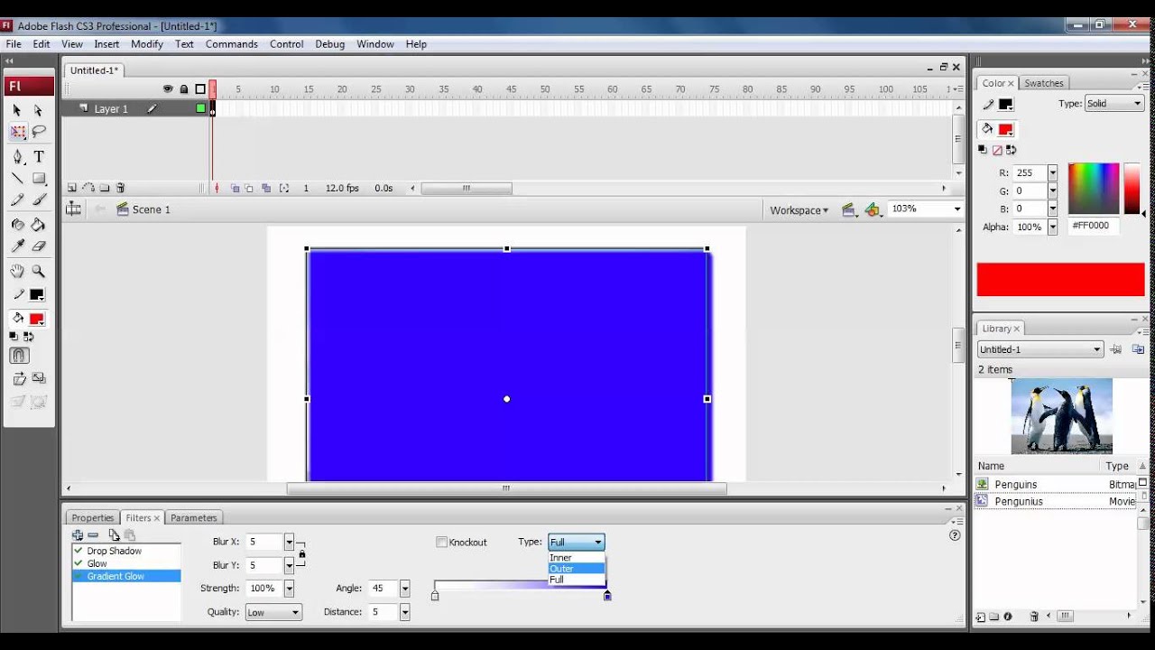 Bluring Image In 2D Adobe Flash In Tamil YouTube Bluring image in 2d adobe flash in tamil youtube