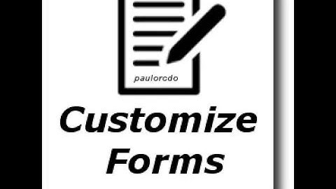Customize Forms in Dolibarr ERP CRM