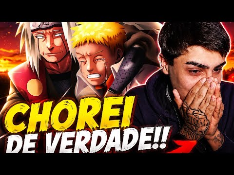 FÃ DE DRAGON BALL REAGE A  Sem dizer adeus 💔 (Naruto e Jiraya) ft. ‪@Fireezin‬