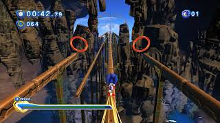 Sonic Generations(Pc w/ Low End Mod): Green Hill Modern 1:40.70 (Speedrun) (No M/DSpeed)