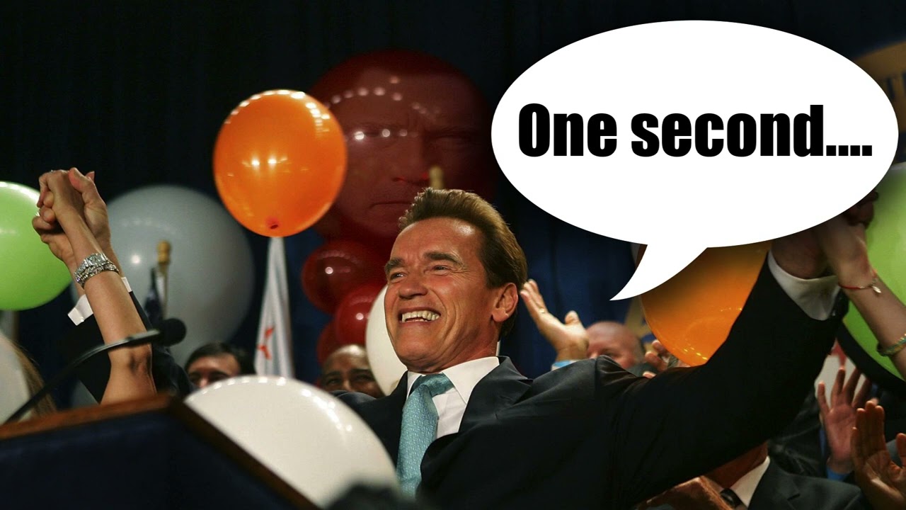 Arnold Inhales Helium During A Room Reservation