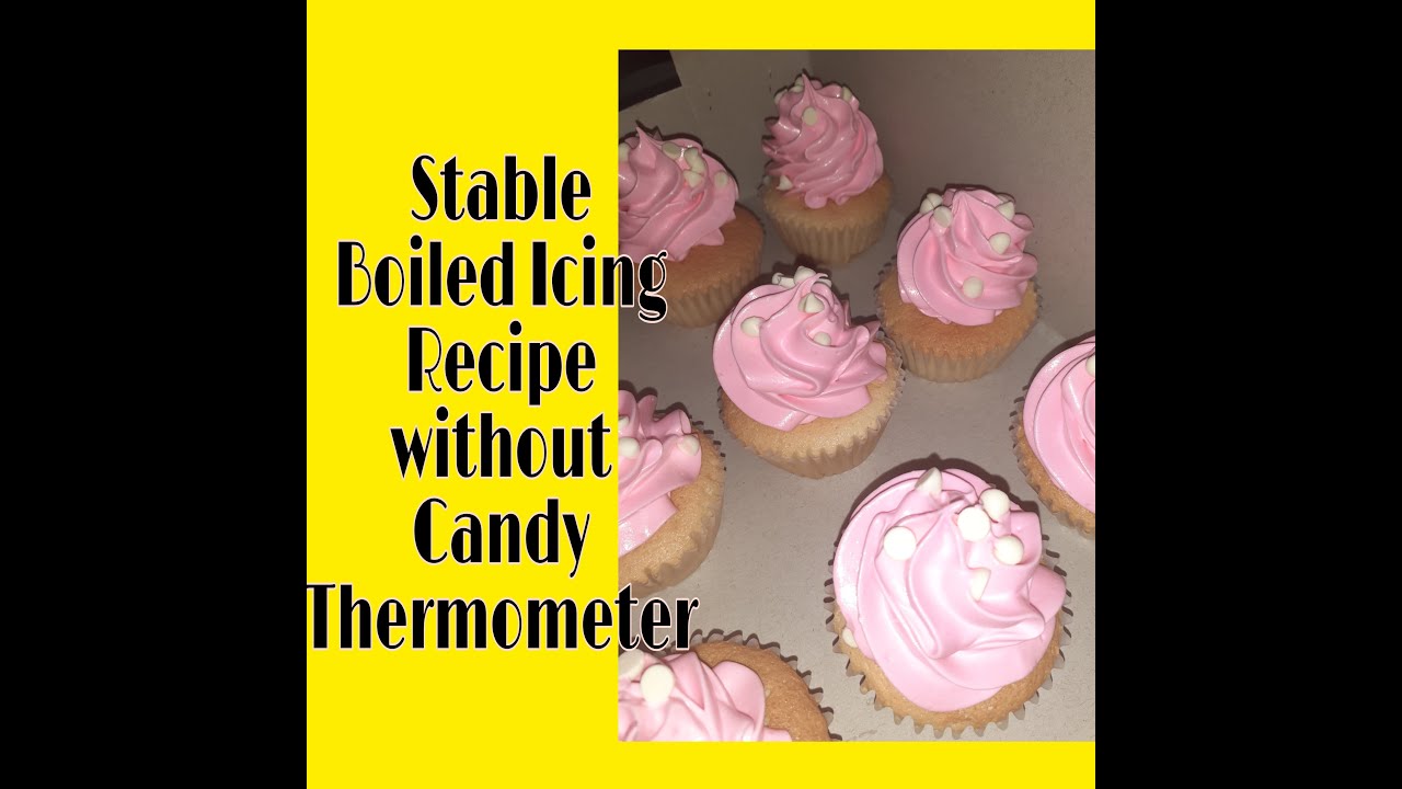 EASY BOILED ICING RECIPE WITHOUT CANDY THERMOMETER | BOILED ICING | NO CANDY THERMOMETER