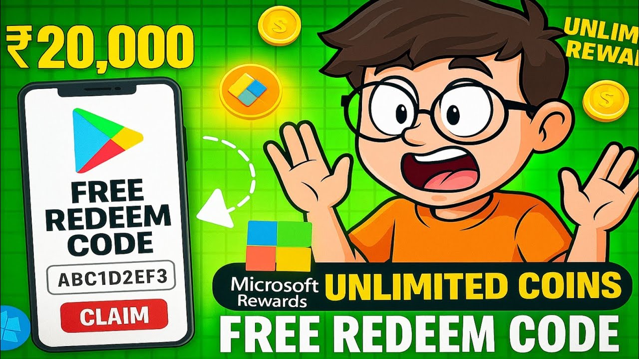 REDEEM CODE 🔥 | Google Play Gift Card Using Microsoft Rewards (2025 Method)