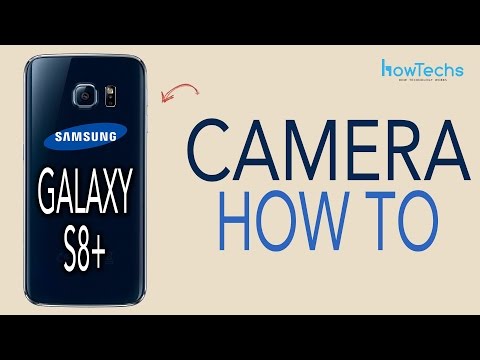 Samsung Galaxy S8S8+ - How to Use the Camera