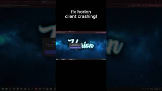 horion client crash fix ! | 1.21.101+ | ALL VERSIONS