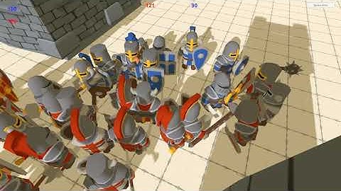 (OLD) Battle Prototype In Unity Made in 2021