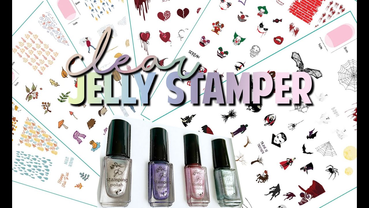 STAMPING PLATE HAUL FROM CLEAR JELLY STAMPER