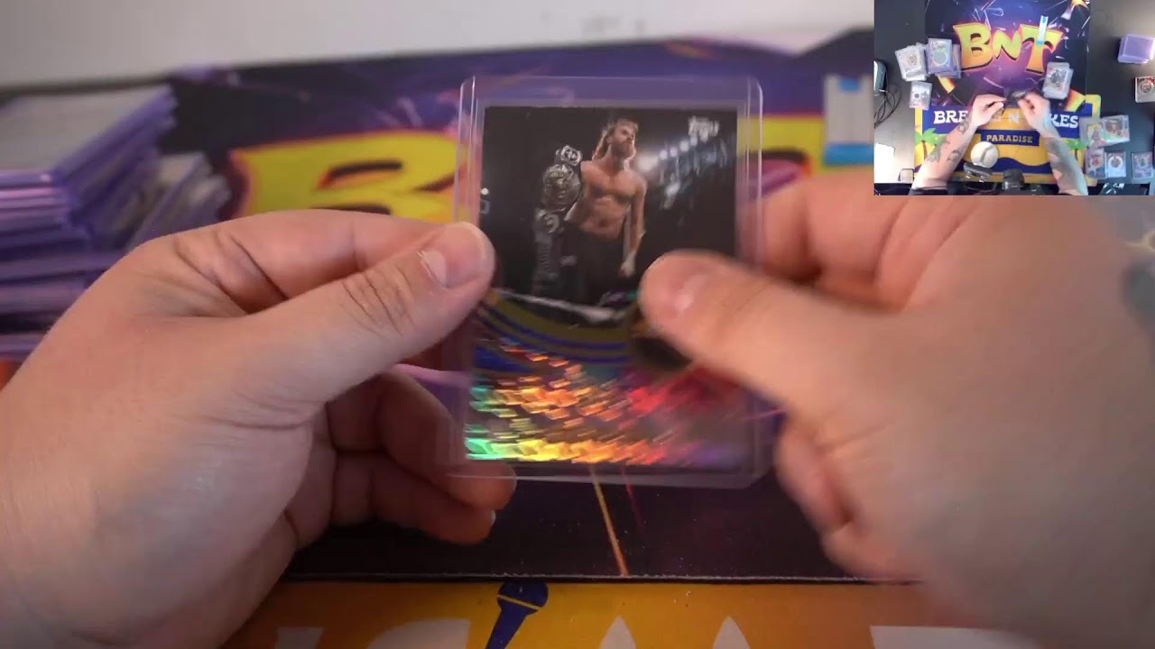 Break #3249: 2025 Topps WWE Universe Hobby Full Case (12 Box) Wrestler Break