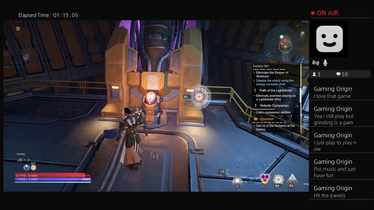 Smokeankill's live ps4 Skyforge Pt.1
