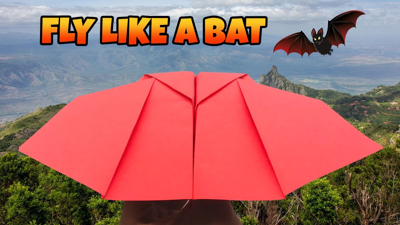 How to Make a BEST Paper Bat (Flapping) | Paper Bat FLY LIKE A BAT | Easy Origami Bat