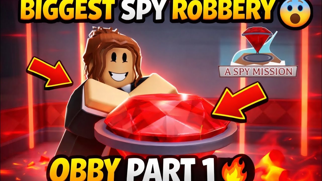 I Tried A Spy Mission OBBY 😱 | Roblox Gameplay Part 1 🔥