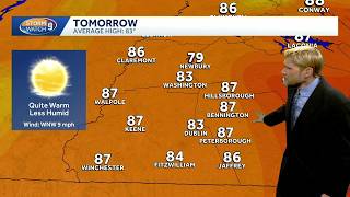 Video: Heat continues, humidity decreases through weekend