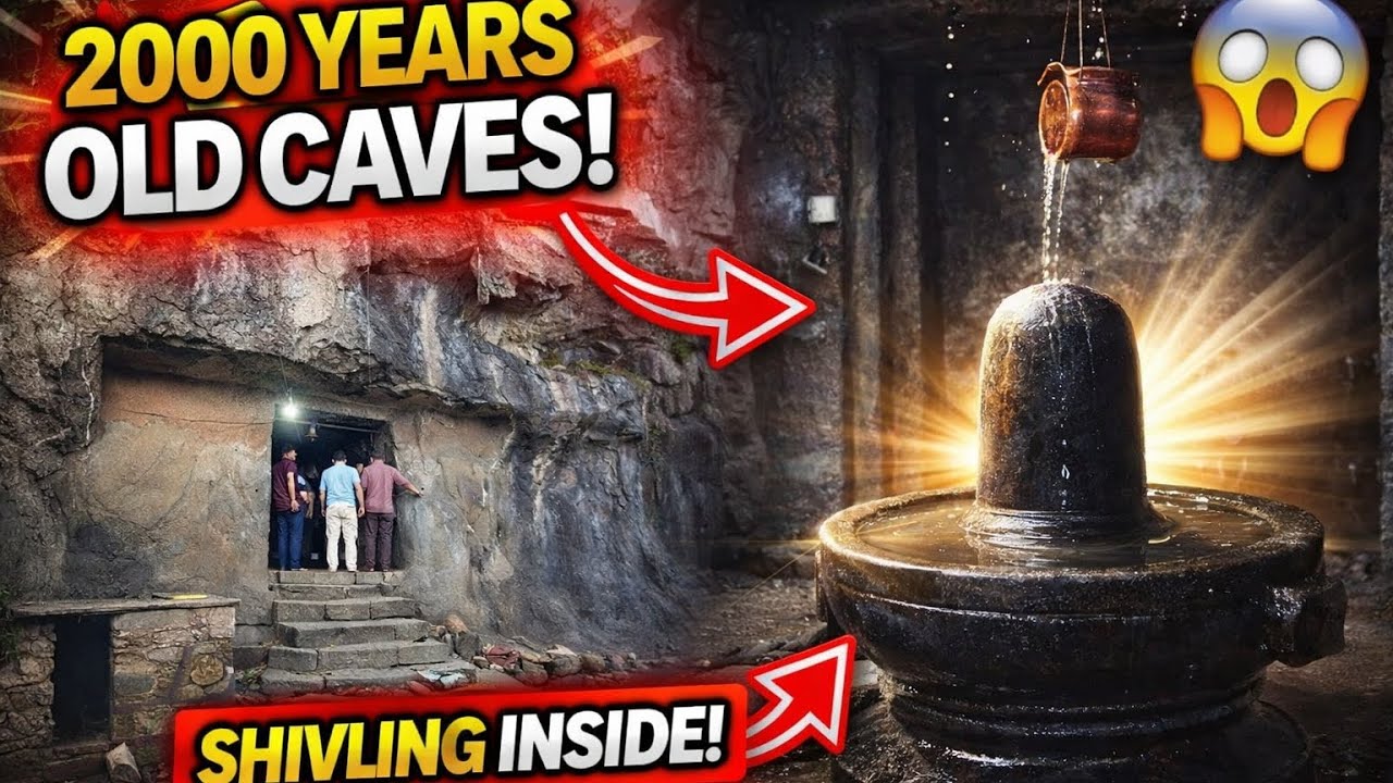 2000 Years Old Shivling Hidden Inside Ghorwadeshwar Caves 😱 | Ancient Shiva Cave