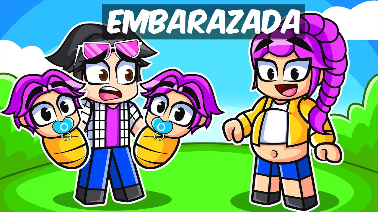 RUMI está EMBARAZADA de JINU de GEMELOS en ROBLOX!😱