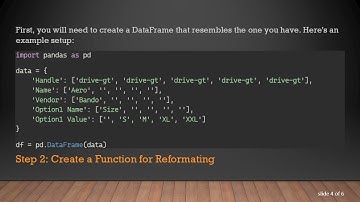 How to Merge Rows in Pandas DataFrames
