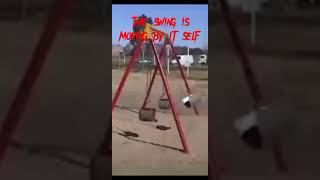 Swing Keeps Swinging Maybe Its Haunted?