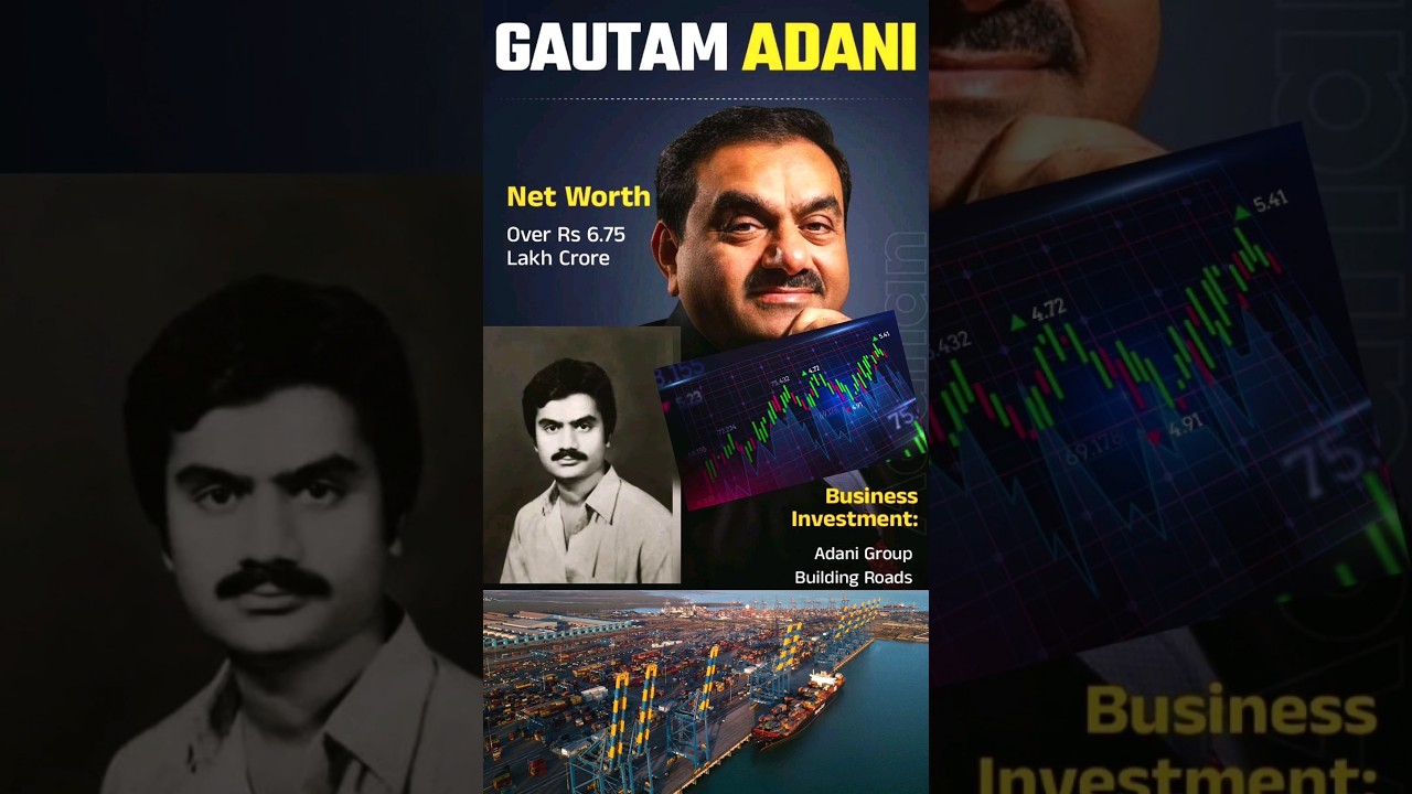 Gautam Adani's First Income 😱🔥 
