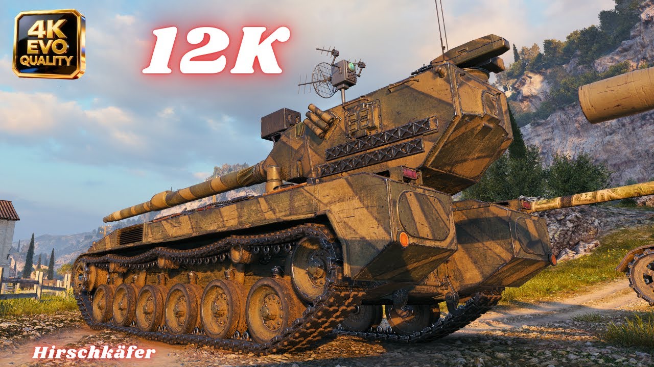 Hirschkäfer 12K Damage &  Hirschkäfer 12.5K Damage 7 Kills World of Tanks | WOT