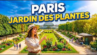 Jardin des Plantes 4K 🇫🇷 | Silent Morning Walk Paris | Relaxing Nature Escape (No Talking)