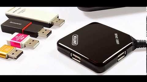 Bộ chia 4 cổng USB 2.0 Unitek Y-2149 Chính hãng