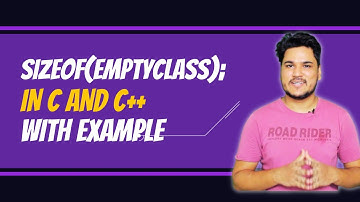 C++ interview question asked in TCS, Infosys, L&T | Size of empty structure in c++ | crack interview