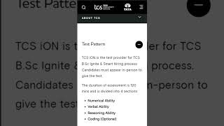 TCS B.Sc Ignite & Smart Hiring Test Pattern Explained | Download Sample Questions PDF