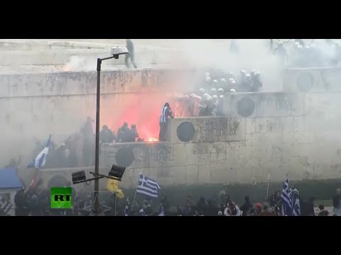 Protest in Athens over Macedonia name change