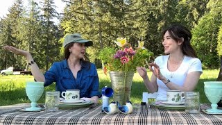 Two out of work Actors at a Picnic