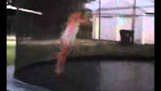 More Jess On Trampoline