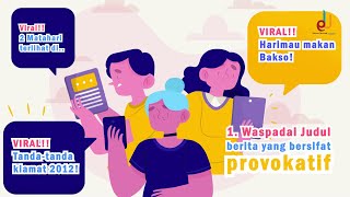 Lakukan ini agar kamu terhindar dari Hoax! - EDURAYA NASIONAL