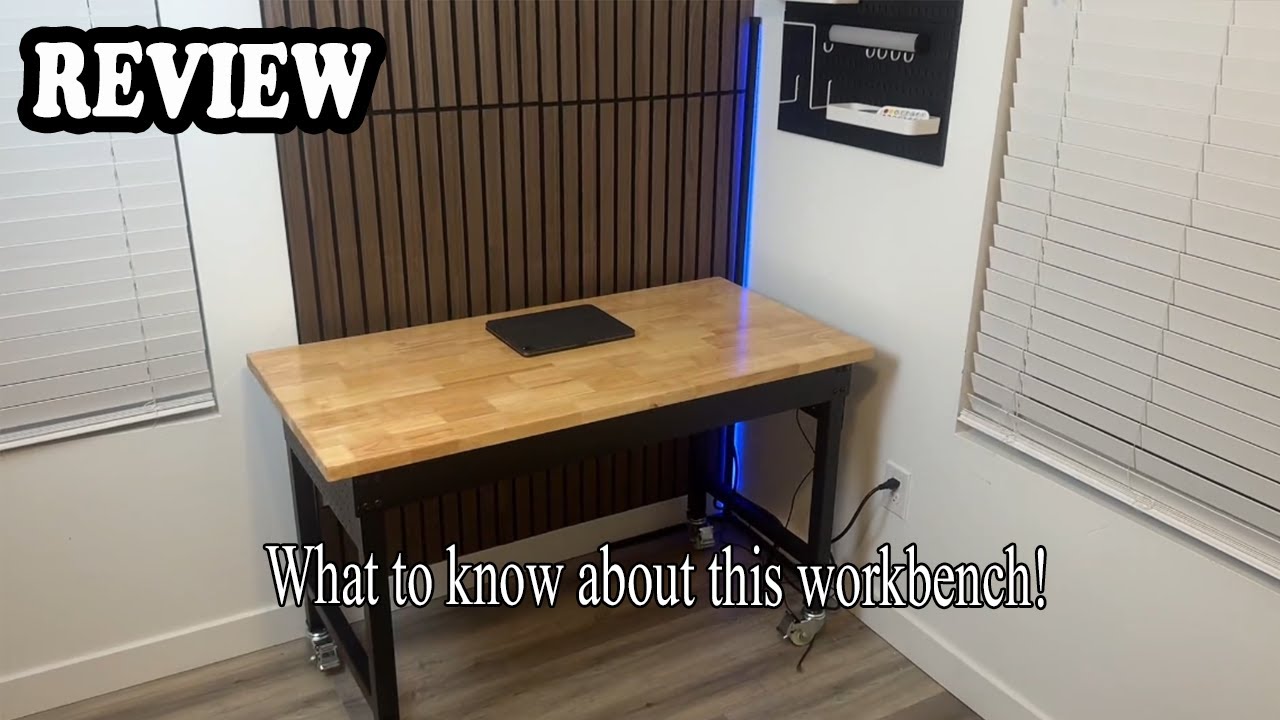 Betterhood Adjustable Height Workbench Review (2025) - What to know about this workbench!