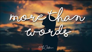 More Than Words - Extreme | Lyrics