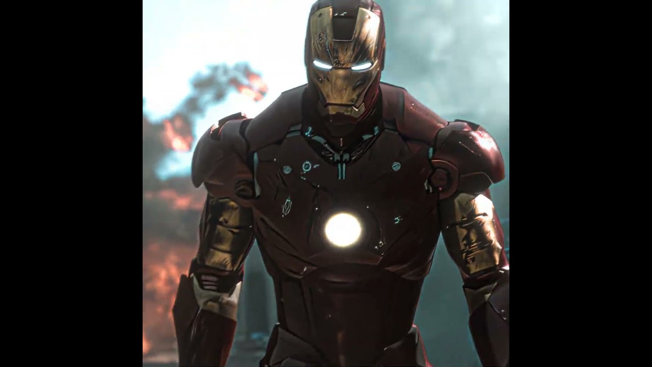"Peak Aura 🗿" Iron Man Edit | FUNK SERENO (SLOWED) #shorts #shortsfeed