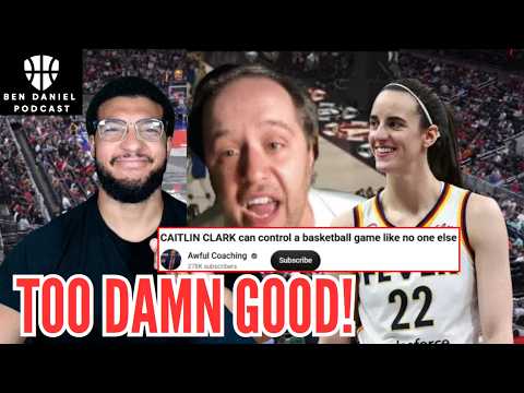 CAITLIN CLARK can control a basketball game like no one else! Ben Daniel Podcast Reacts