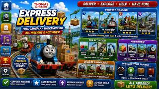 Thomas & Friends: Express Delivery 🚂📦 | Full Gameplay Walkthrough | All Missions & Activities screenshot 4