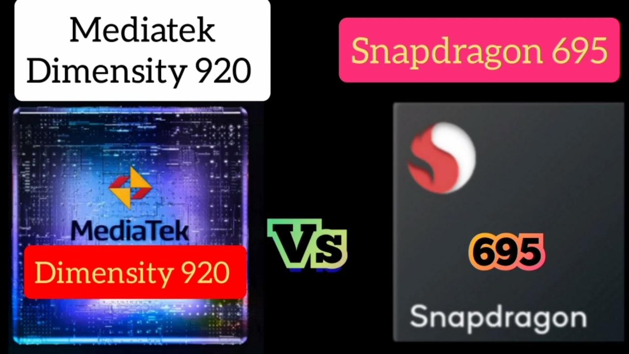 Snapdragon 695 сравнение