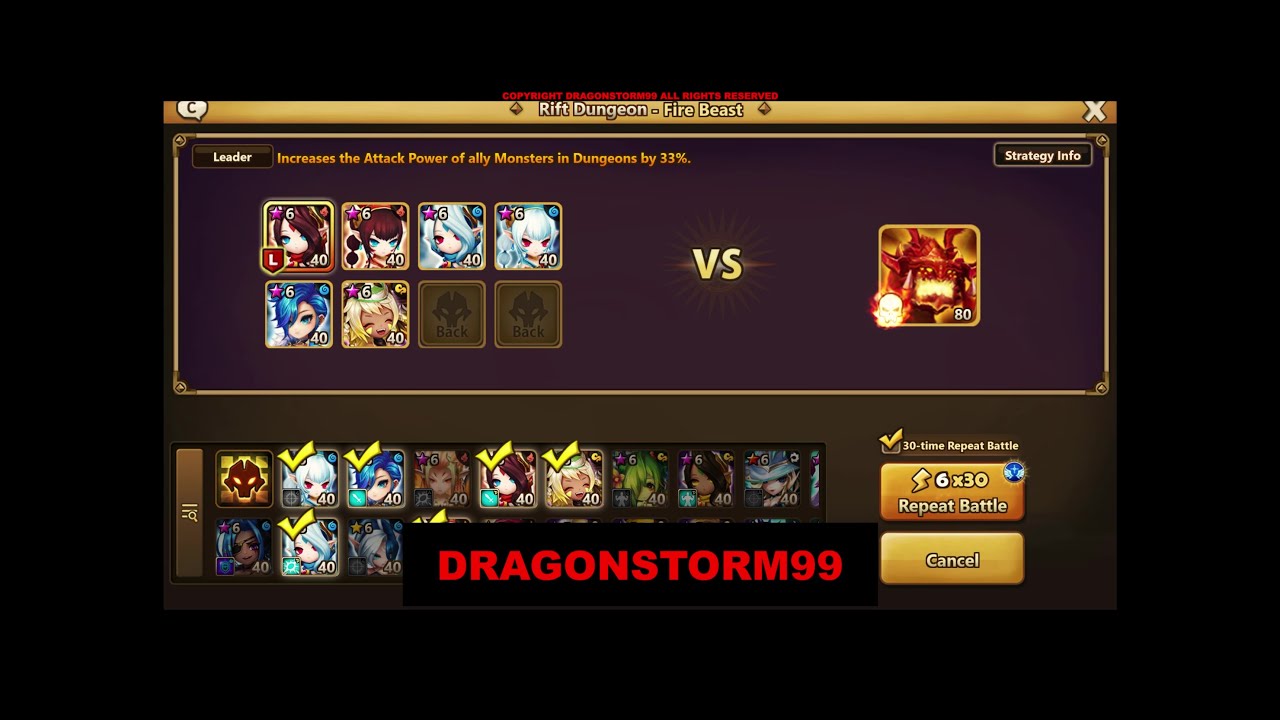 2026 01 19 Summoners War Auto Battle Rift Fire Beast 032