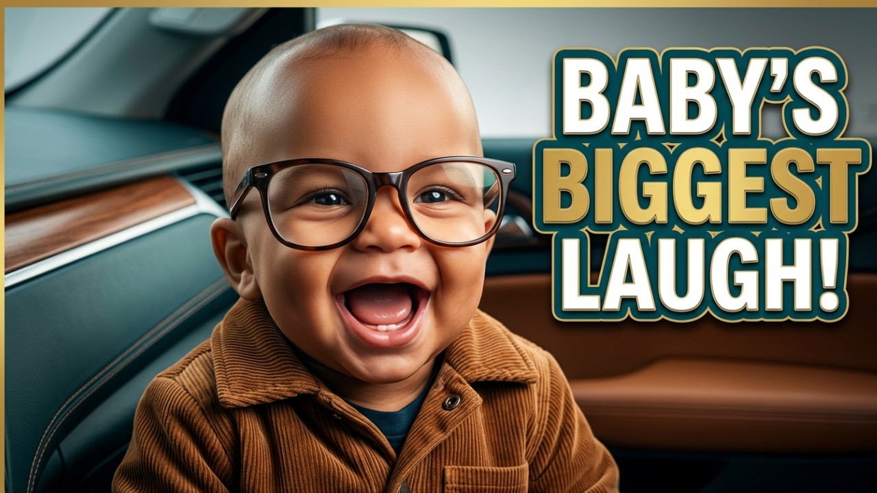 cutest baby biggest laughing 😍